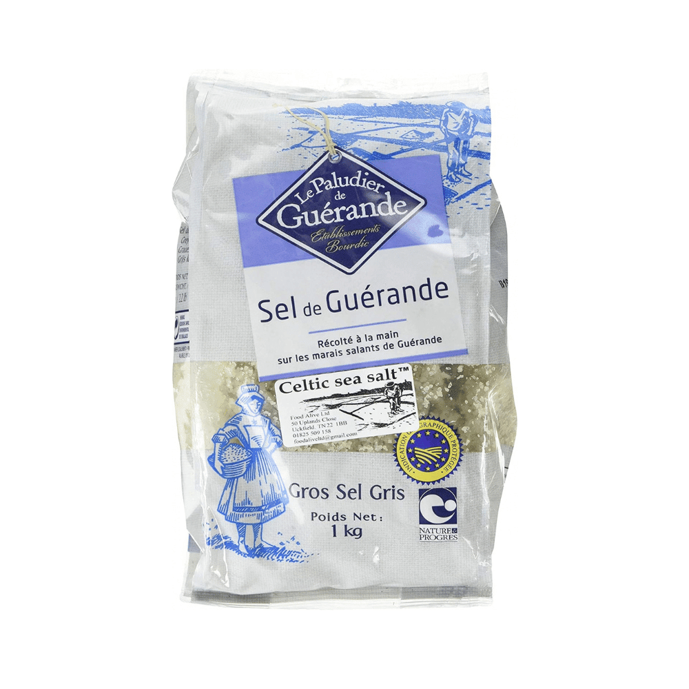 Keltska so - Sel de Gris - krupna siva - originalno pakovanje 1kg